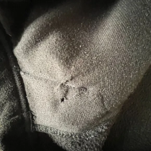 New Balance Men's Black Sherpa Fleece Funnel Neck Full-Zip Jacket coat Size L - Picture 9 of 12